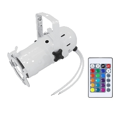 Spot PAR 16 led color remote