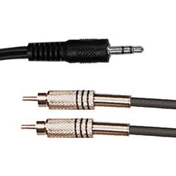 Câble Jack TRS 3,5 -> double RCA